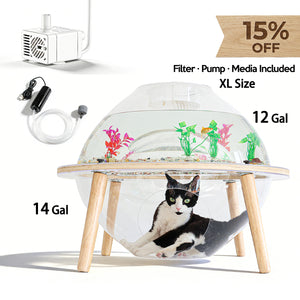 Furdear Aquarium Pro XL Cat Fish Tank Furdear Aquarium Pro XL Cat Fish Tank