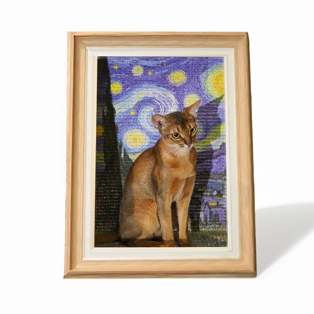 Wooden Frame Sisal Cat Scratcher