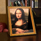 Furdear Framed Cat Scratcher Bed with Oil Painting Style