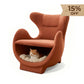 Novi Lounge Chair with Cat Bed