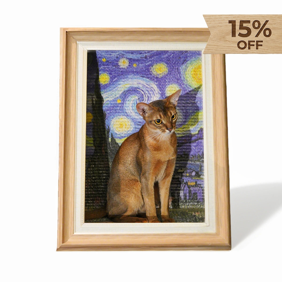 Wooden Frame Sisal Cat Scratcher