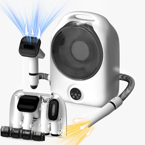 Furdear Nova P1 5-in-1 Pet Grooming Vacuum and Dryer for Dogs Cats