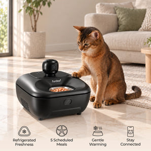 Furdear Europa Pro Smart Wet Food Feeder with Camera