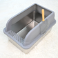 Furdear Stainless Steel Cat Litter Box