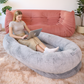 Furdear Super Large Luxury Human Dog Bed