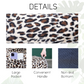 Furdear Leopard Super Large Human Dog Bed