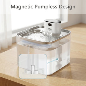 Furdear Hydra Pumpless Pet Water Fountain for Cats Dogs