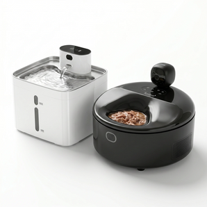 Europa E1 Wet Food Feeder & Hydra Pumpless Fountain